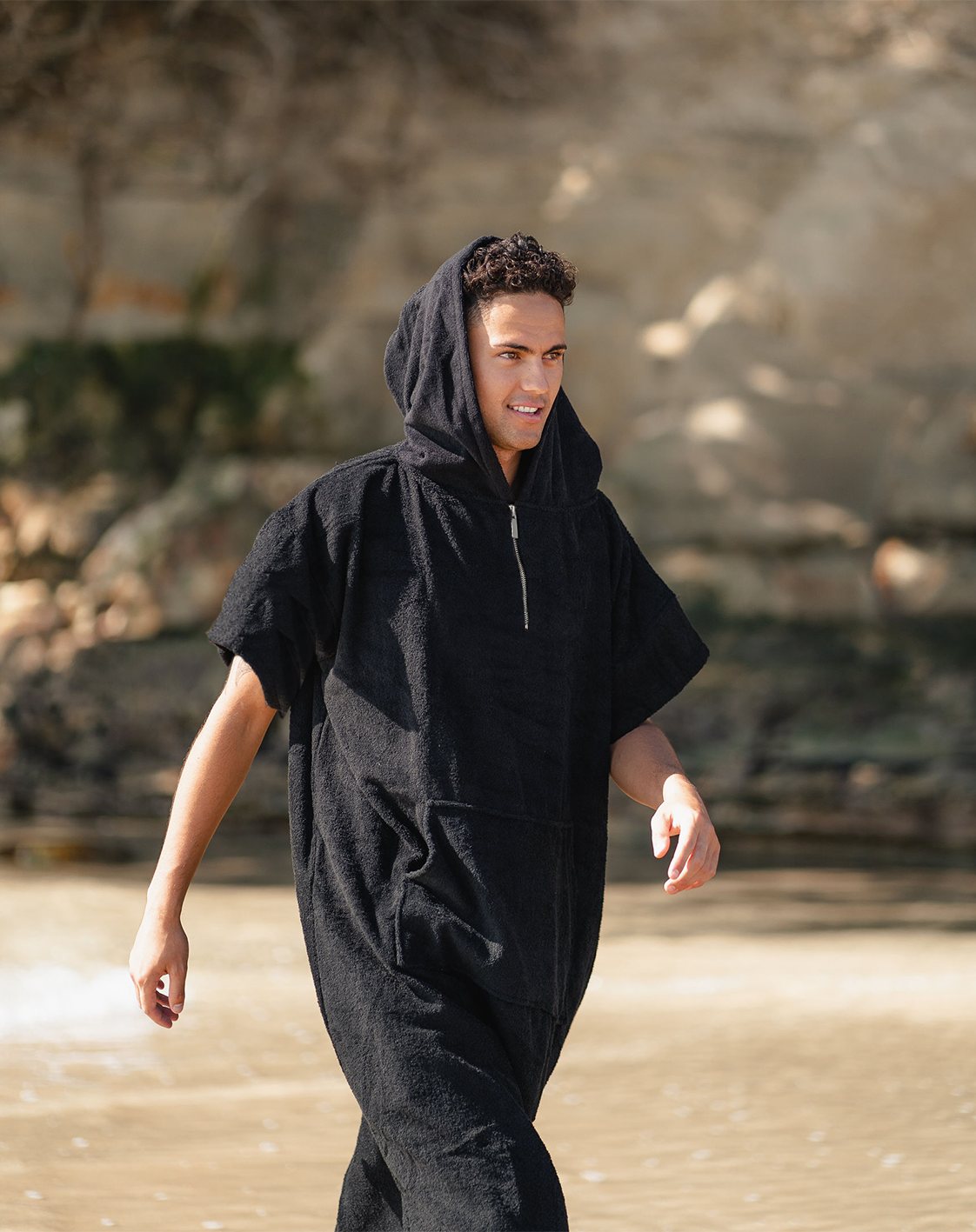 Towelling online poncho adults