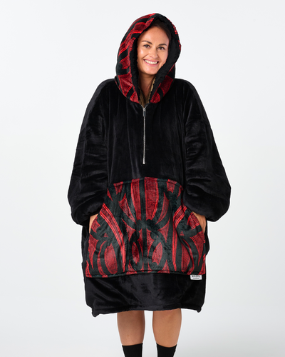 ADULT BLANKET HOODIE - MANGU