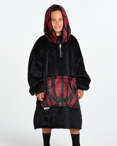 KIDS BLANKET HOODIE - MANGU